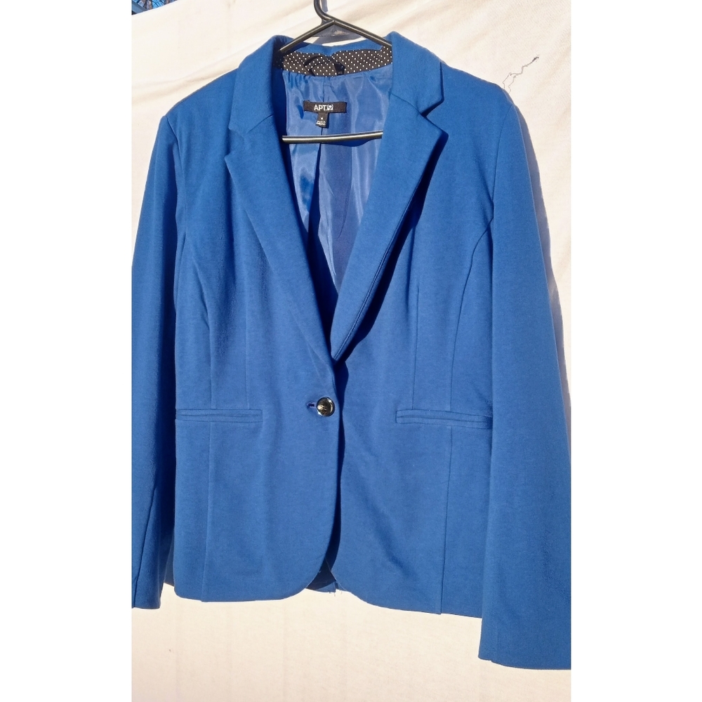 Blue apartment 9 blazer jacket